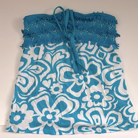 3/$20 😀 JUSTICE Halter Top Tank Top - Size 8 - Picture 3 of 4